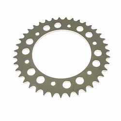 Rear Sprocket aluminium 44 Tooth Pitch 520 Silver Esjot ID 125 Spacing 150 For Husqvarna 758.90.29 Rear Sprocket aluminium 44 Tooth Pitch 520 Silver Esjot ID 125 Spacing 150 For Husqvarna 758.90.29